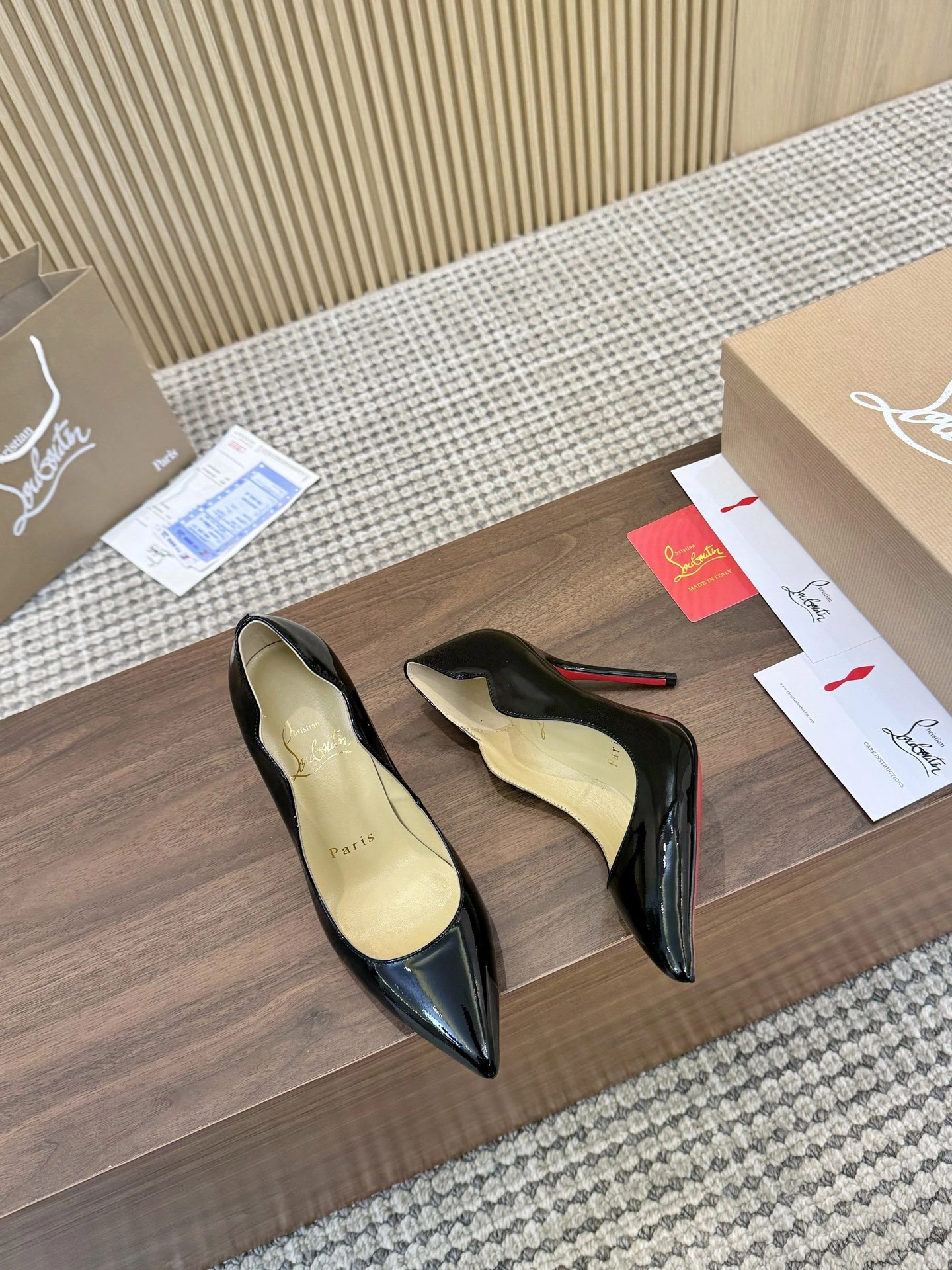 TH--8ou2ou 1190911BK01 cowhide sheepskin Heel height：10.5CM item:ET-X541K2516